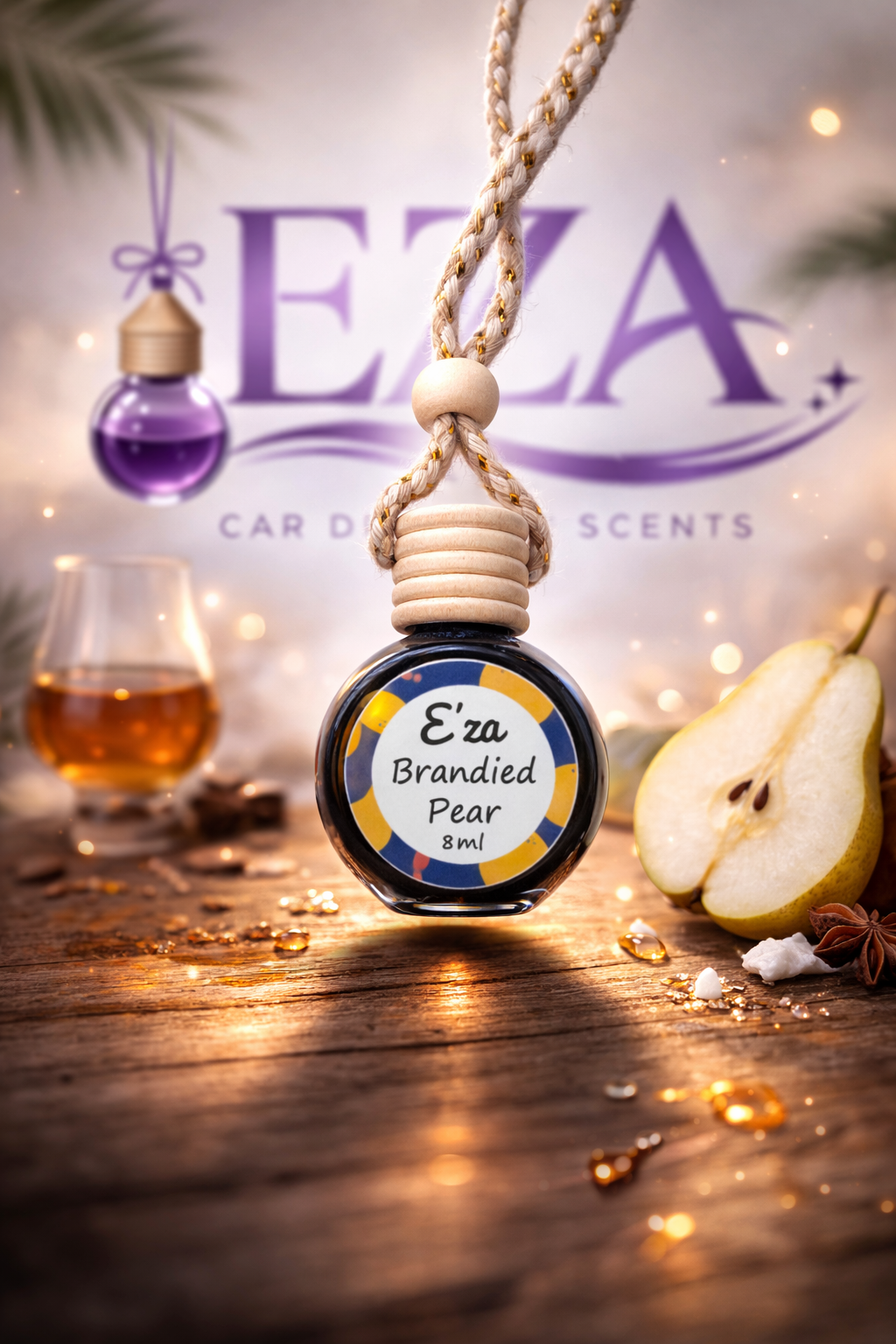 Brandied pear